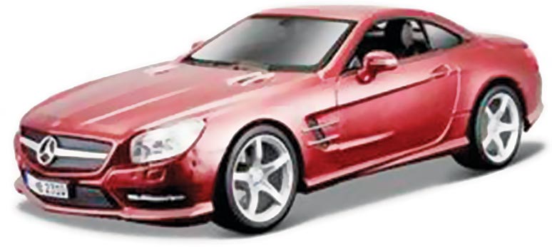 Mercedes-Benz® SL500 Hard Top 1/24 Scale Red Diecast