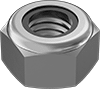 Hex Nut M6 Zinc Plated