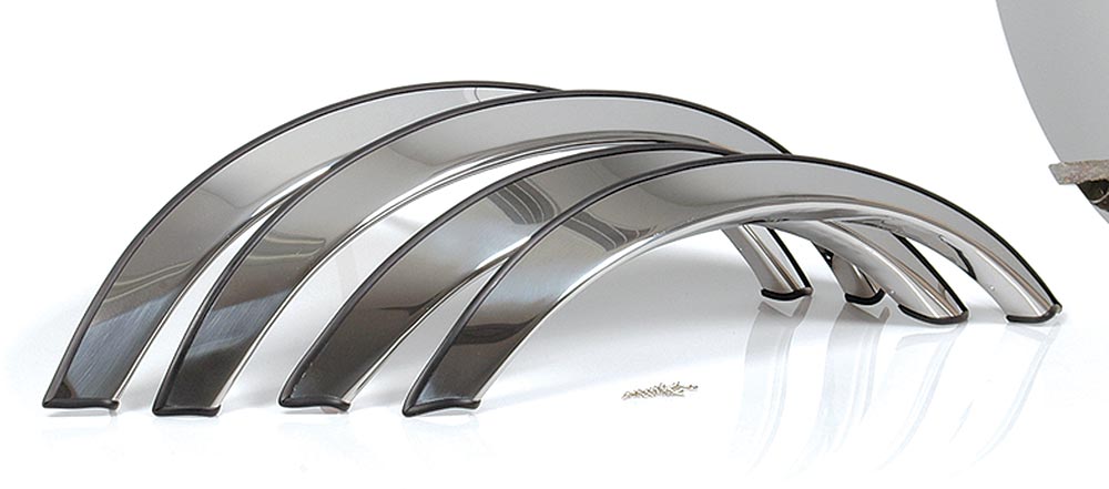 Mercedes® Stainless Steel Fender Trim 1963-1971 (113)