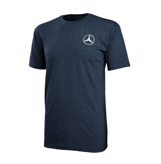 Mercedes® Next Level CVC Crew Neck T-shirt, Heathered Black [250226]