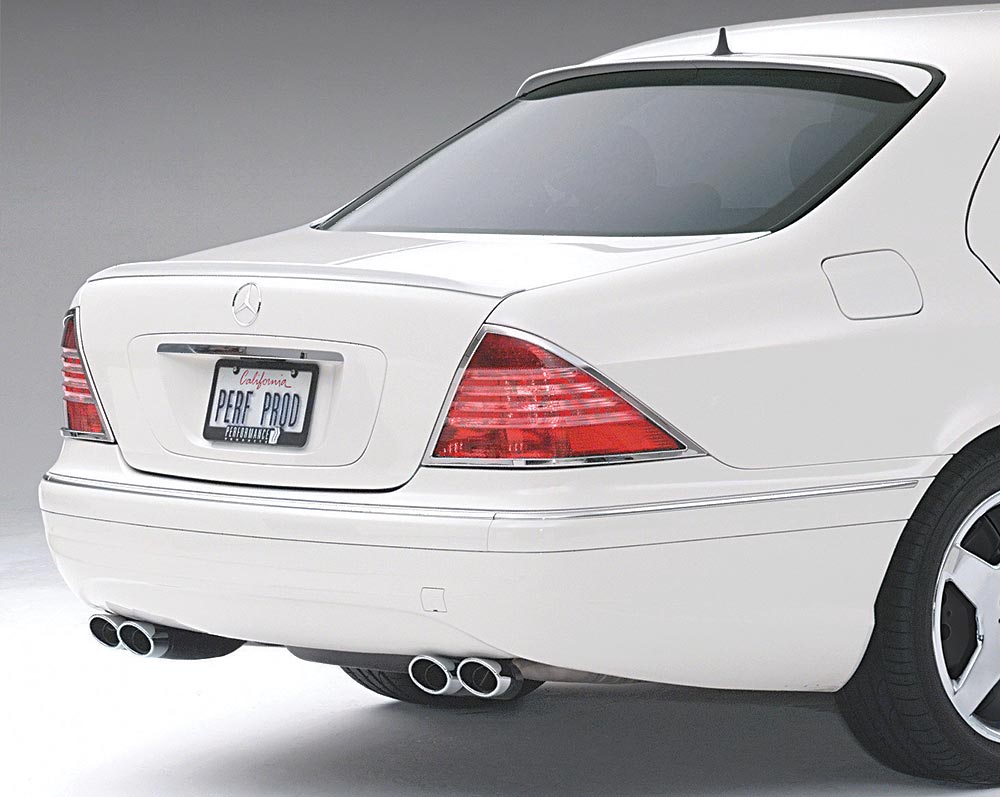 Mercedes® Spoiler, Dynamic Performance Rear Decklid Lip, 2000-2006 (220)