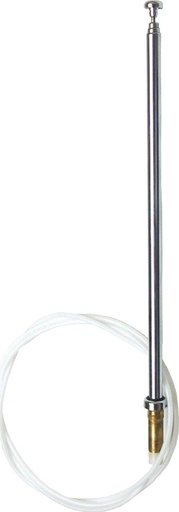 [236466] Mercedes® Antenna Mast, Smooth Cord, 1974-1985 (107/123/126)