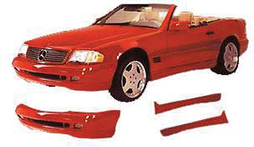 [226586] Mercedes® AMG Side Skirts, 1996-2002 (129)