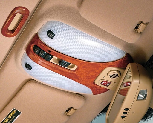 [226621] Mercedes® Overhead Map Light Cover,Eucalyptus, 2000-2006 (220)