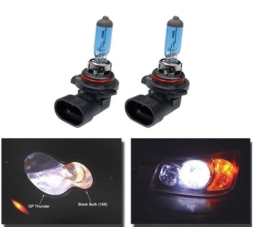 [306305] Headlight 65 Watt/12V High Beam Super White Bulbs, SGP75K-9005