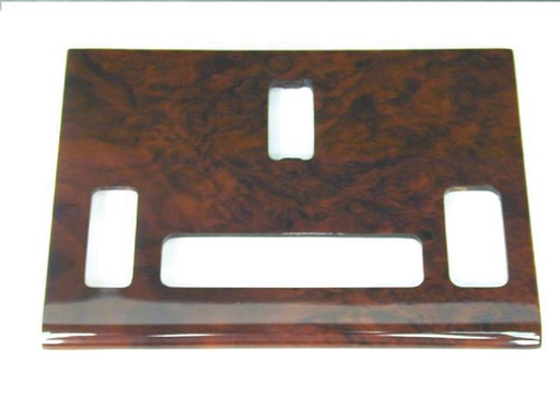 [224153] Mercedes® Air Conditioning Panel, Burlwood Wood , 1986-1989 (107)