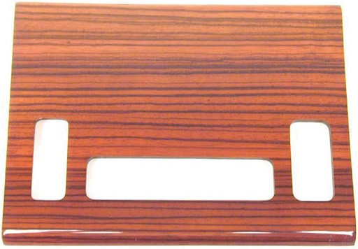Mercedes® Air Conditioning Panel, Zebrano Wood, 1982-1985 (107) [227705]