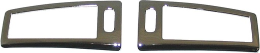 [220689] Mercedes® B Pillar Vent Covers, Chrome, 2003-2006 (211)