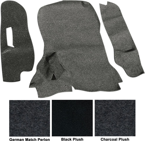 Porsche® Trunk Carpet Kit, Original Perlon Felt Style, 1977-1985 (911/930) [223712]