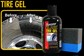 [253950] Forever Black Tire Gel & Foam Applicator
