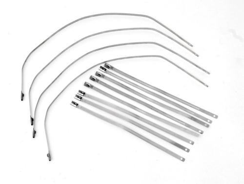 [253984] Exhaust Wrap, Stainless Steel Locking Ties