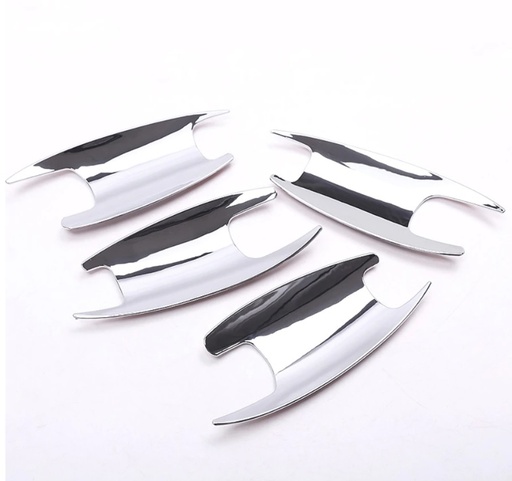 [400150] Mercedes® ABS Door Bowl Trim Set, Chrome, 2017-2019 (213)