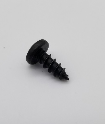 [401678] 18-8 SS Phillips Rounded Head Screw for Metal, Black-Oxide #10, 1/2" Long