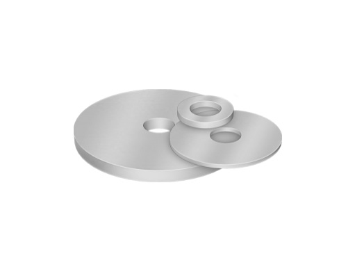 [402868] Mercedes® 316 Stainless Steel Washer Oversized, Number 12 Screw Size, 0.25" ID, 1" OD