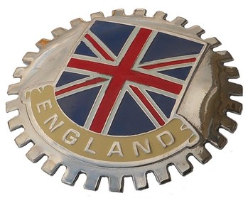 [403120] Grille Badge-England Flag