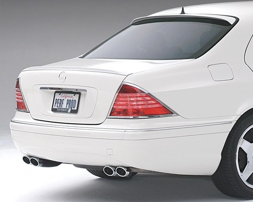 [221993] Mercedes® Spoiler, Dynamic Performance Rear Decklid Lip, 2000-2006 (220)