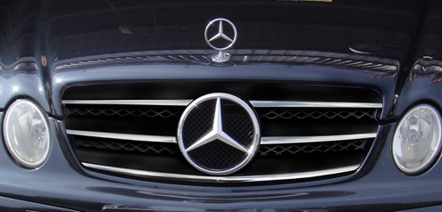 [221996] Mercedes® CL Style Grille, 2003-2006 (211)